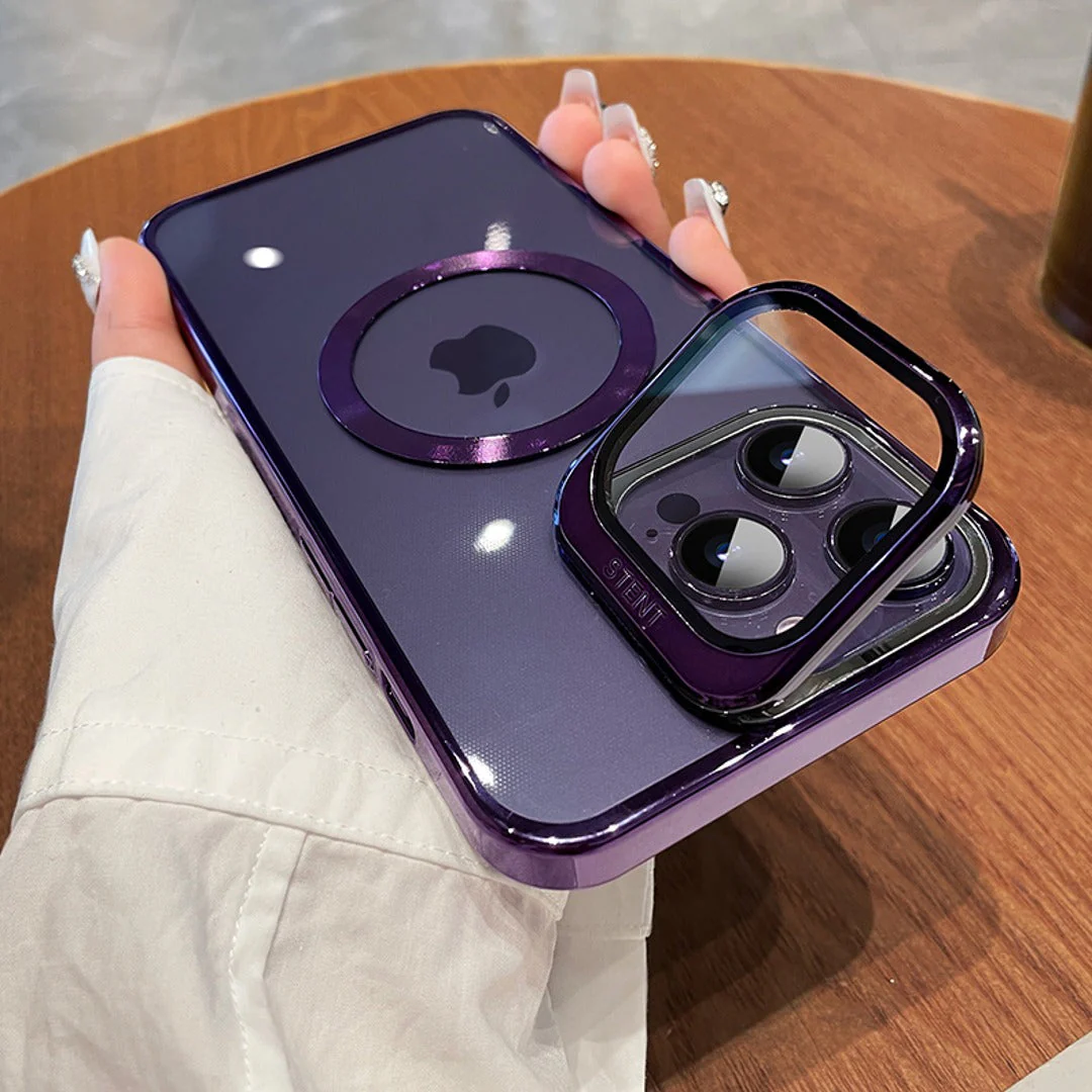 Luxury MagSafe Camera Protector Stand Case - iPhone - Image 3