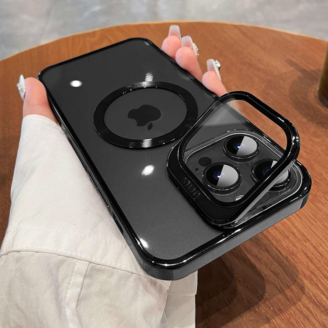 Luxury MagSafe Camera Protector Stand Case - iPhone - Image 4