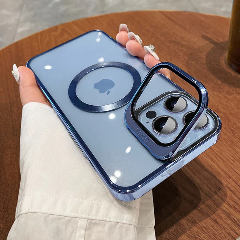 Luxury MagSafe Camera Protector Stand Case - iPhone - Image 7
