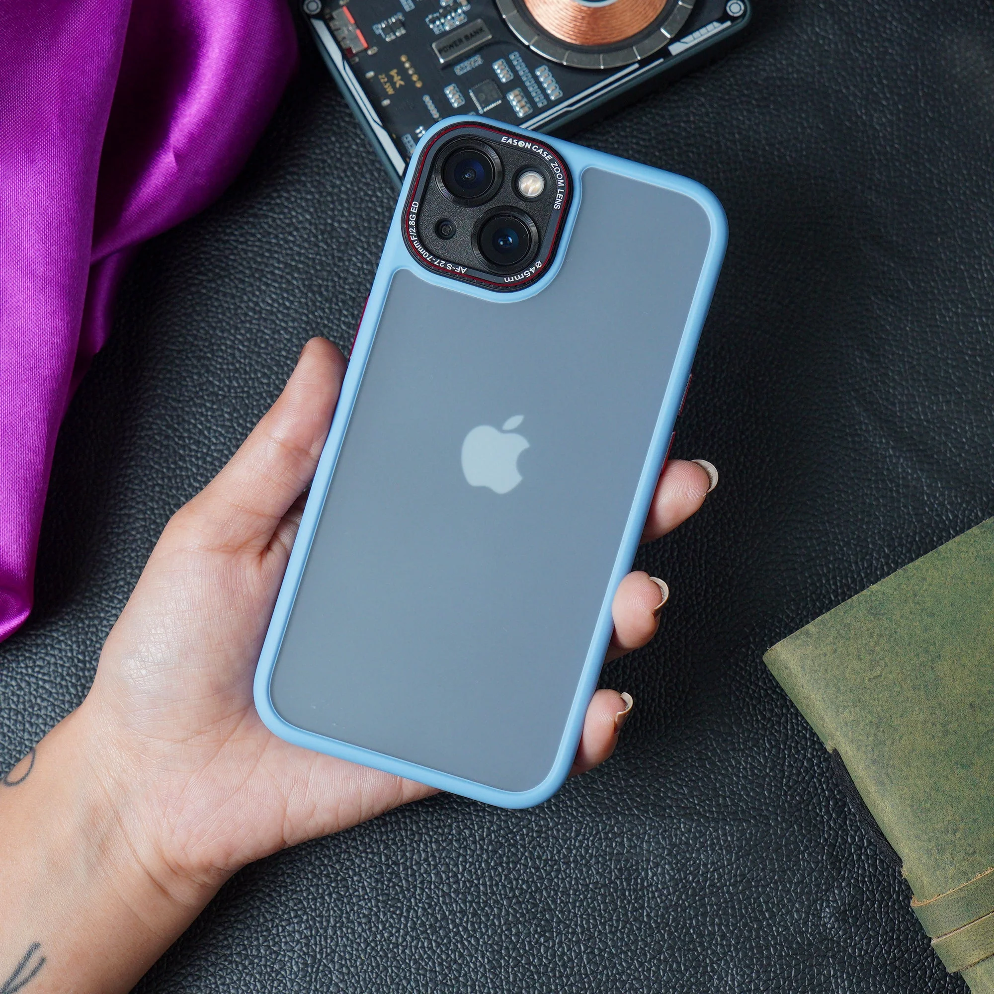 Luxury Matte Shockproof Armor Case -iPhone - Image 11
