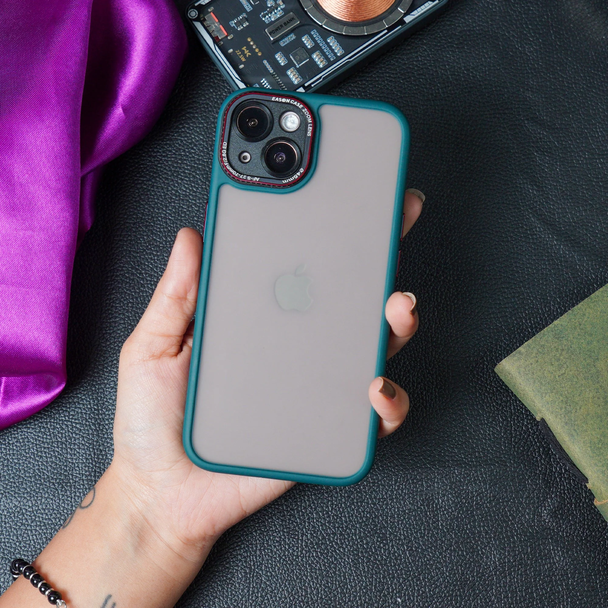 Luxury Matte Shockproof Armor Case -iPhone - Image 19