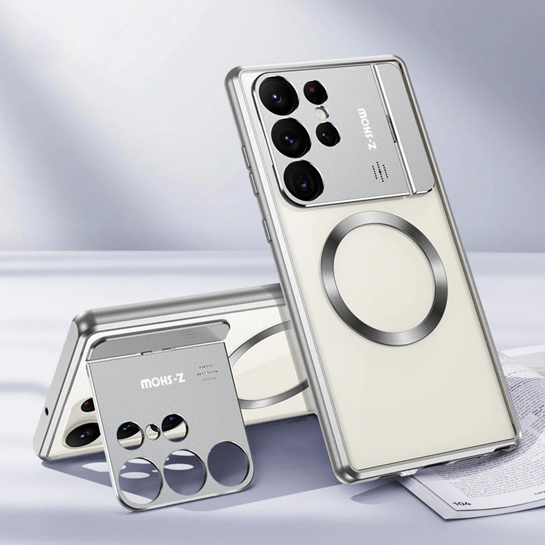 Luxury Metal Bracket Edition Magsafe Case - Samsung - Image 2