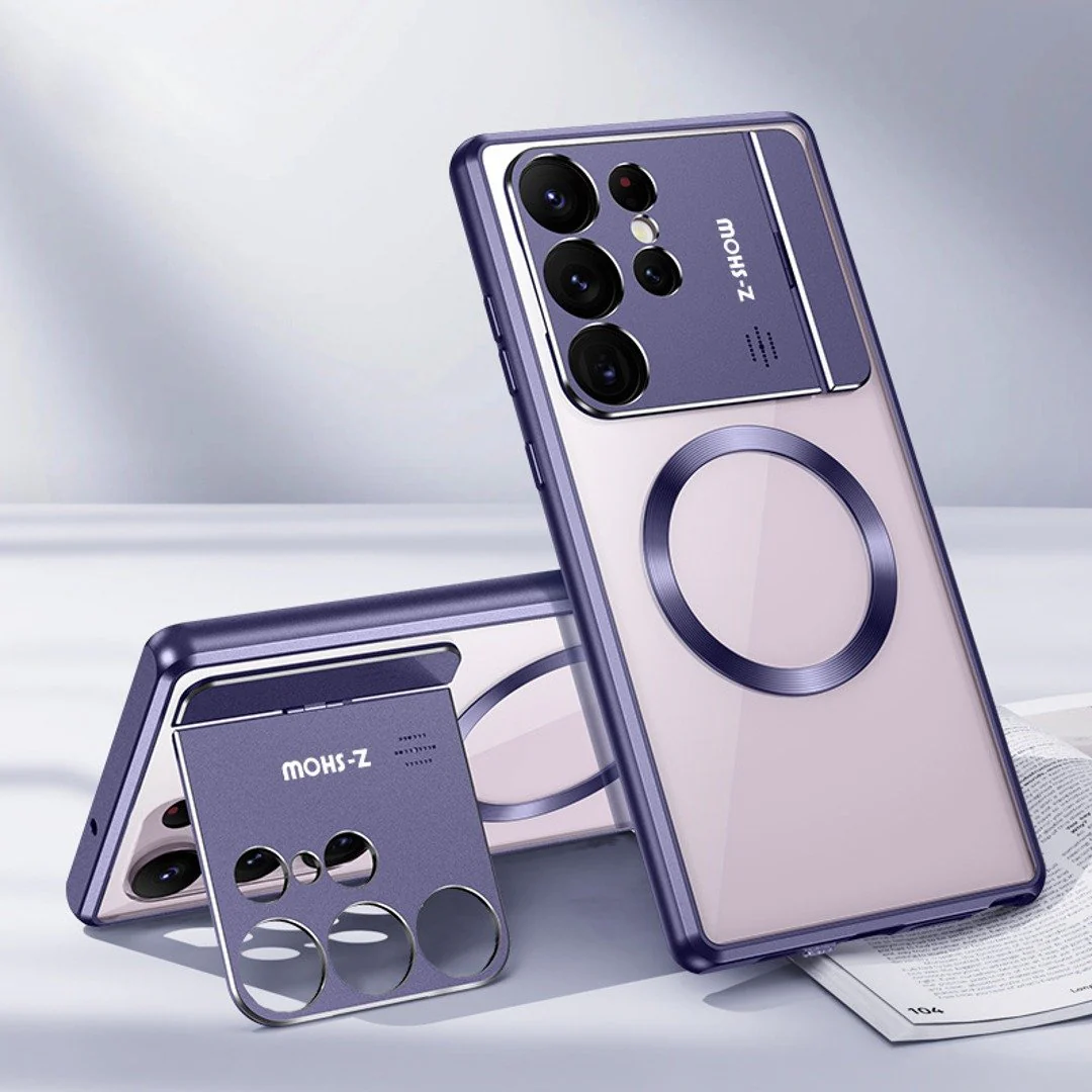 Luxury Metal Bracket Edition Magsafe Case - Samsung - Image 3