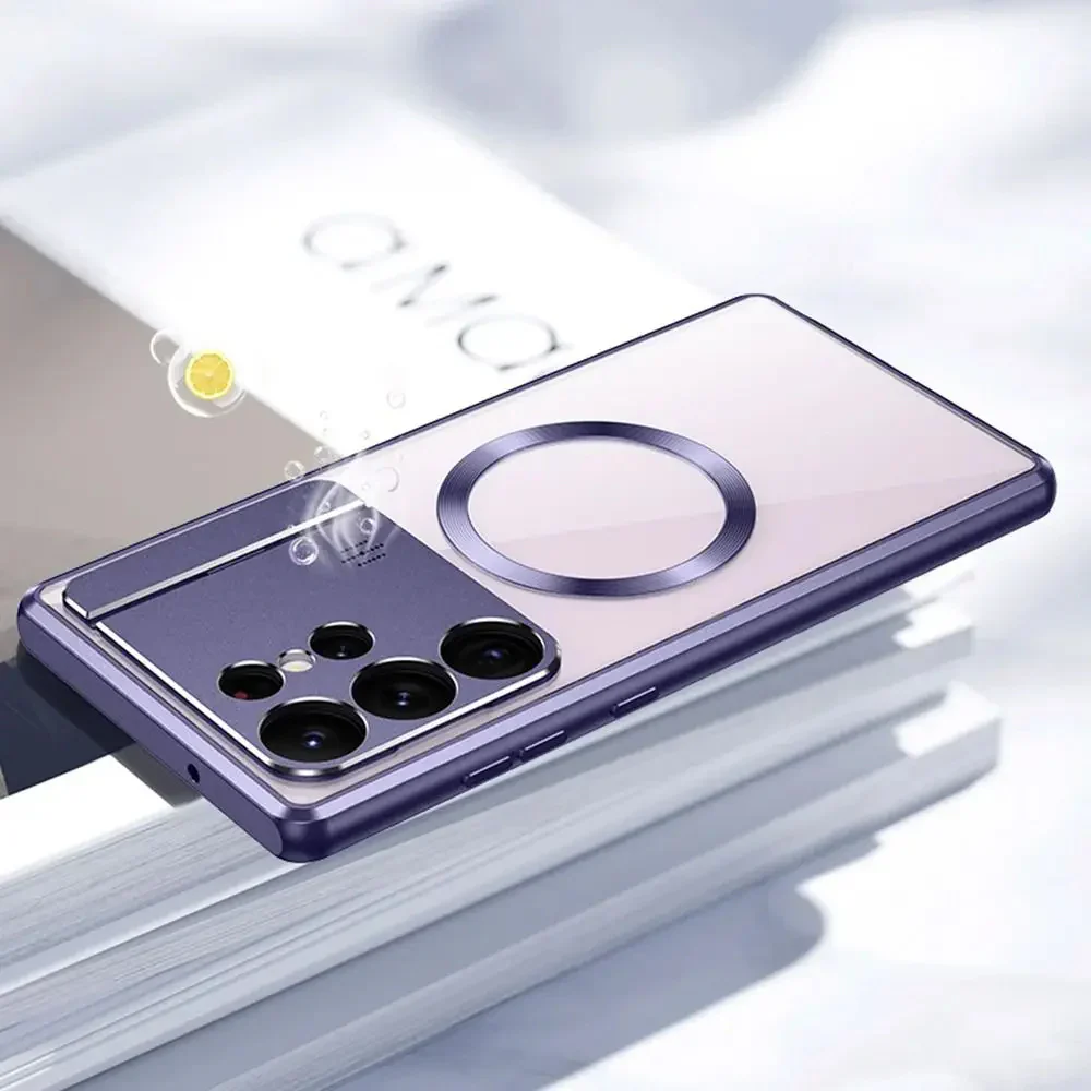 Luxury Metal Bracket Edition Magsafe Case - Samsung - Image 4