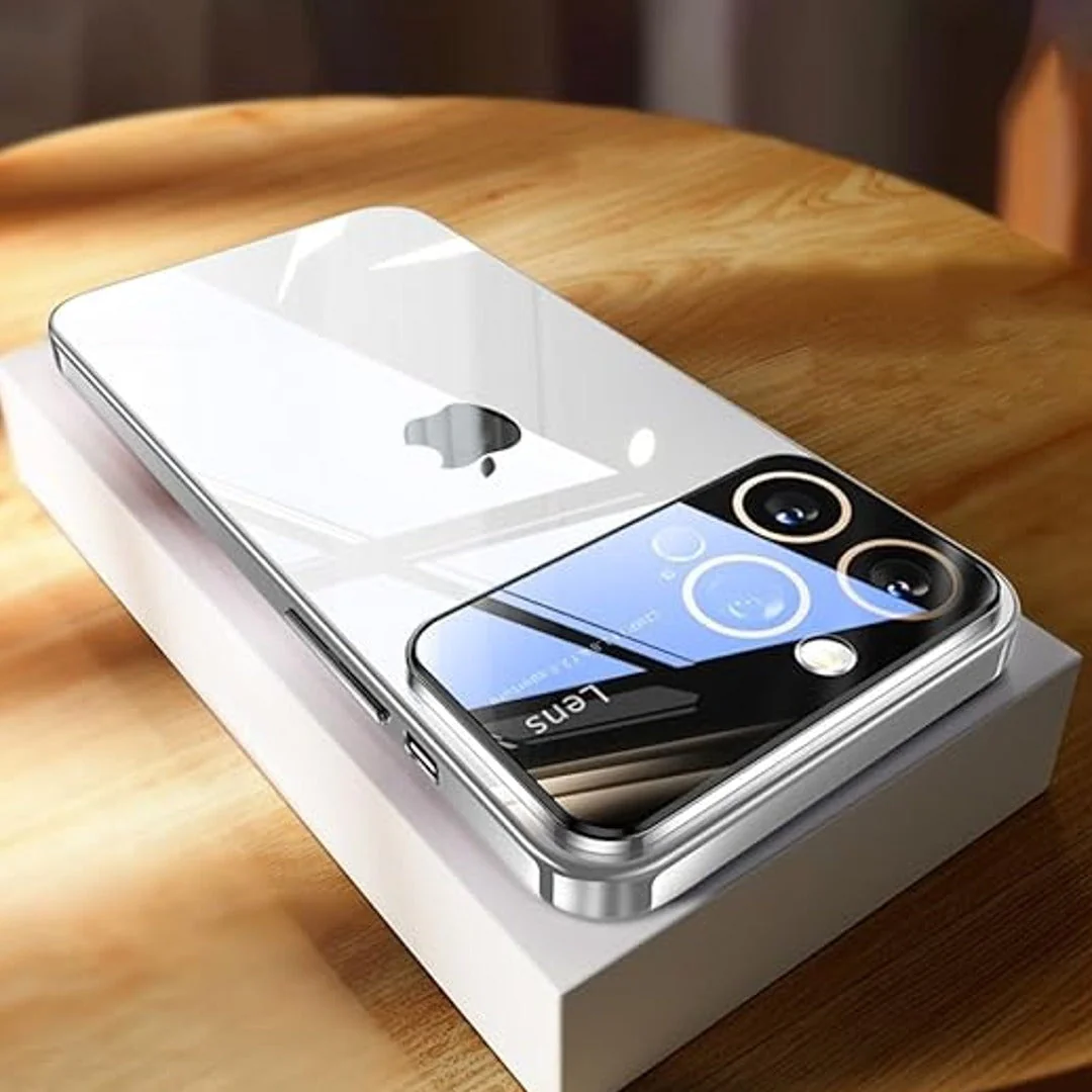 Luxury Plating Transparent Window Lens Case - iPhone - Image 12