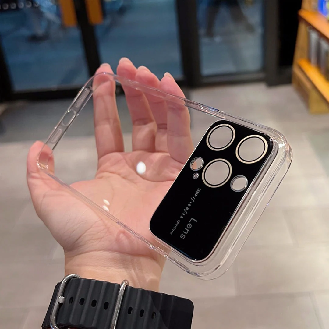 Luxury Plating Transparent Window Lens Case - iPhone - Image 8