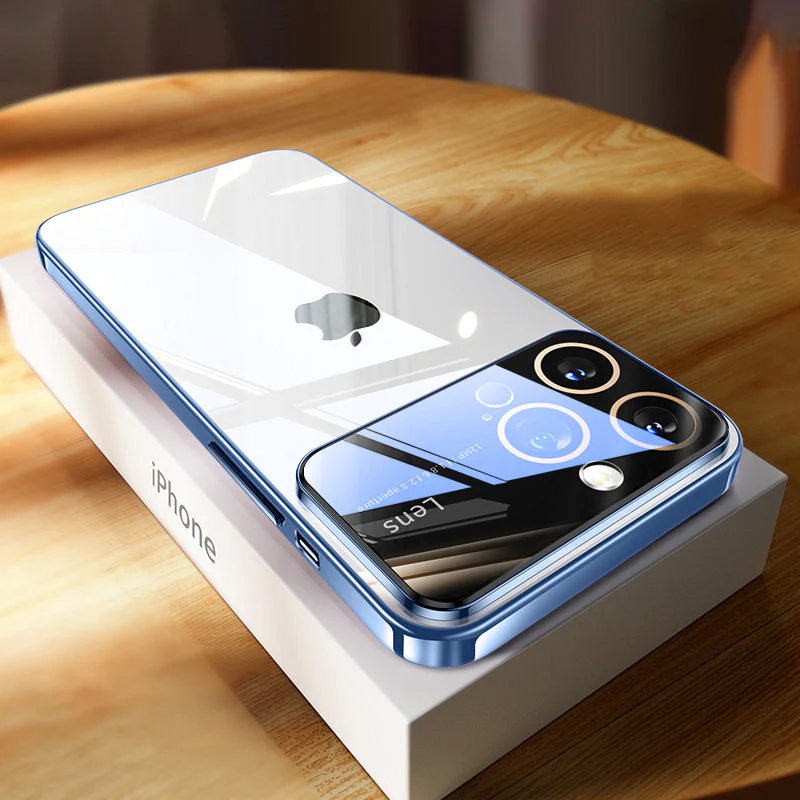 Luxury Plating Transparent Window Lens Case - iPhone - Image 9