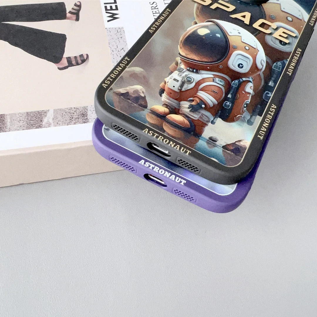 Luxury Space Astronaut Defender Case - iPhone - Image 6