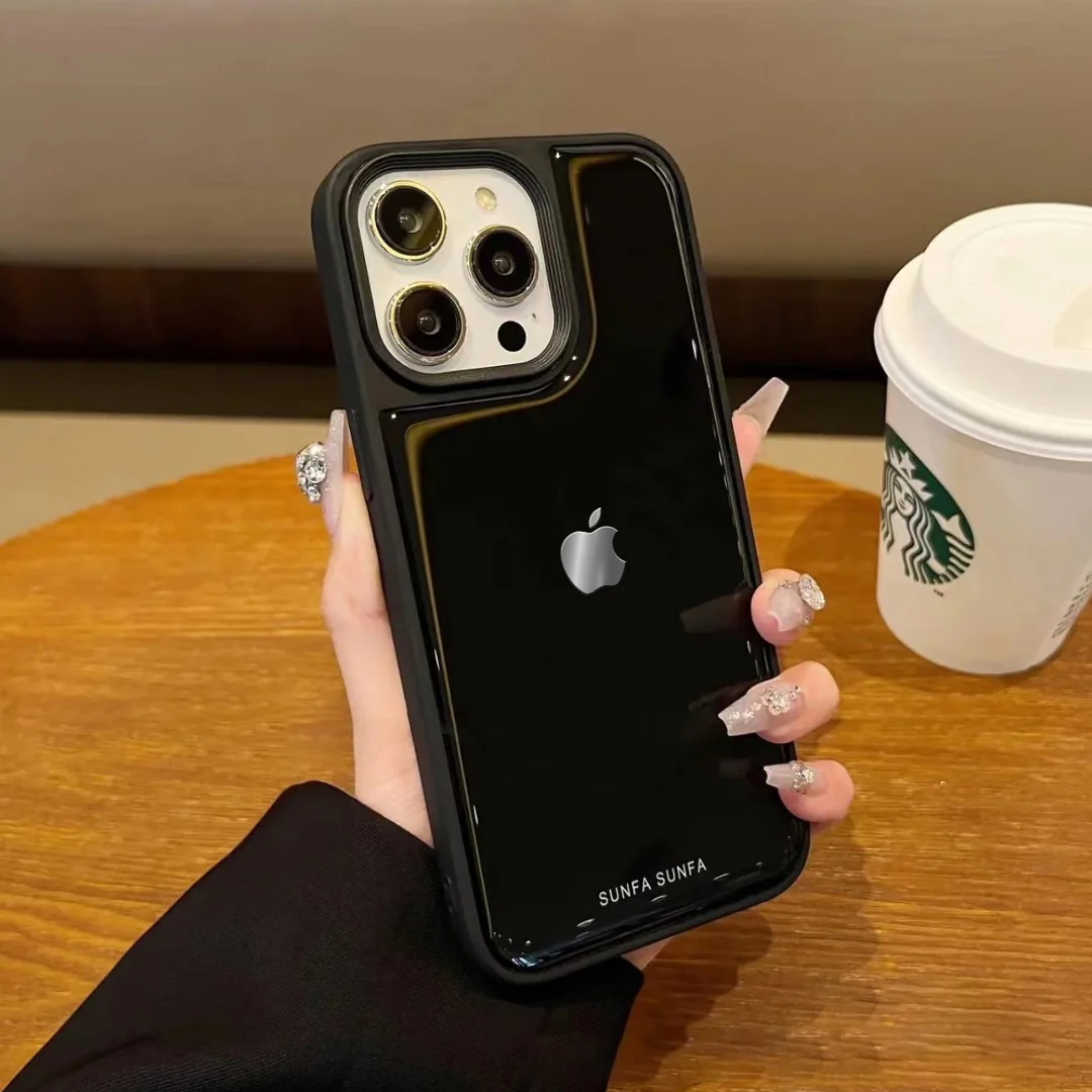 Luxury Stylish Glossy Solid Color Case - iPhone - Image 3