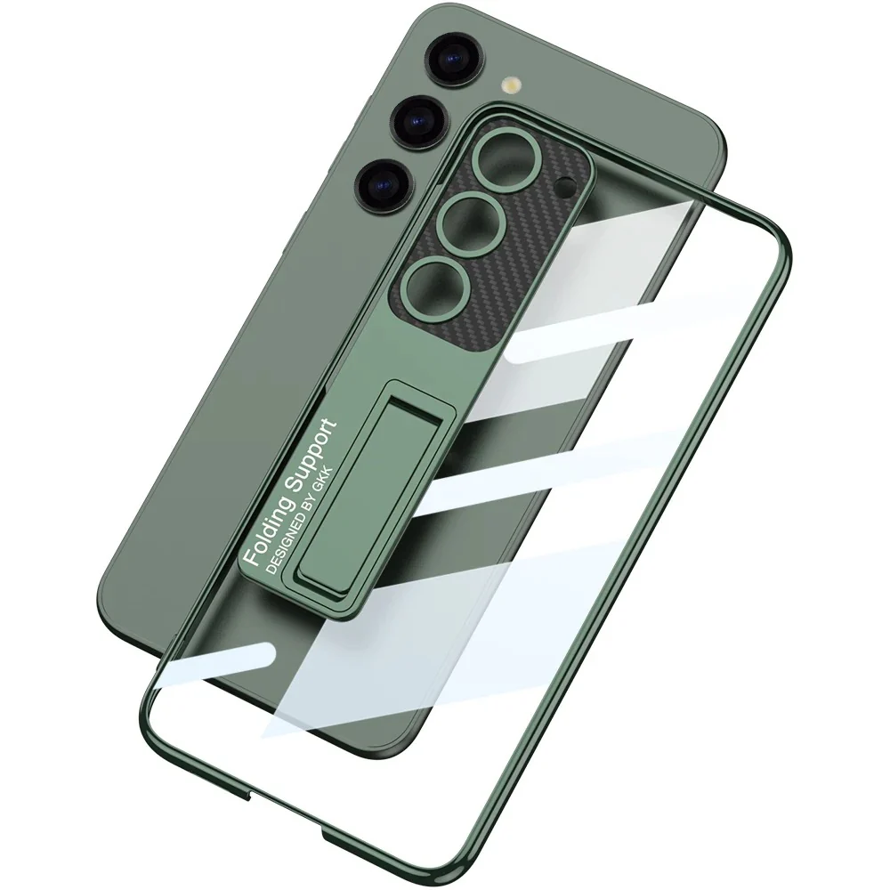 Luxury Ultra Clear Hybrid Stand Case - Samsung - Image 18