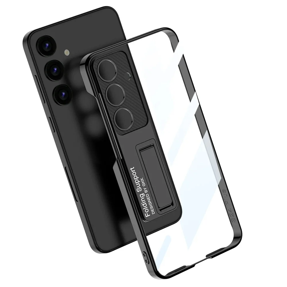 Luxury Ultra Clear Hybrid Stand Case - Samsung - Image 20