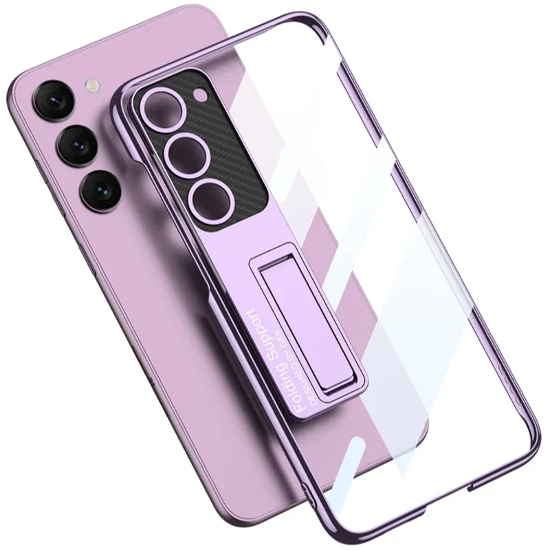 Luxury Ultra Clear Hybrid Stand Case - Samsung - Image 21
