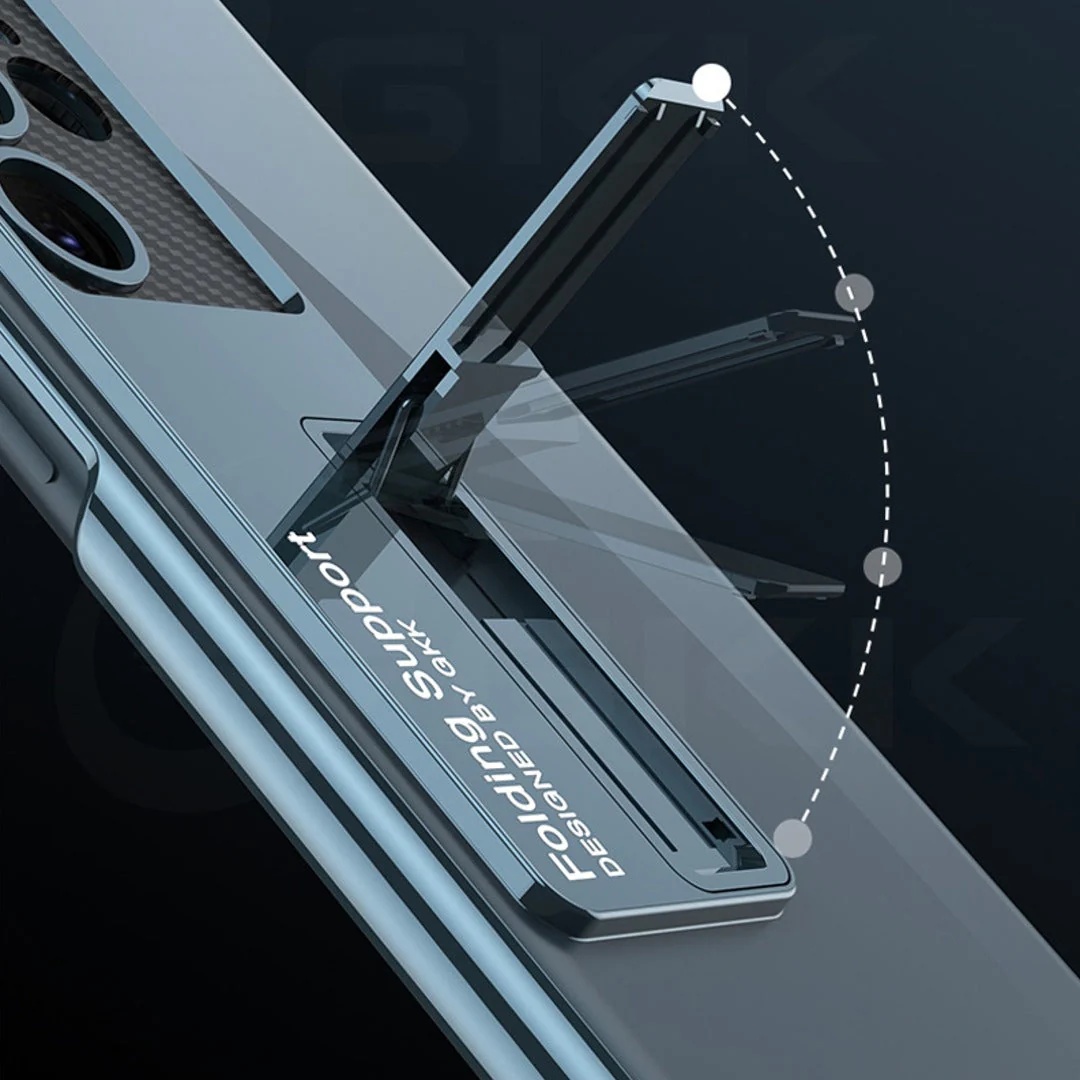 Luxury Ultra Clear Hybrid Stand Case - Samsung - Image 5