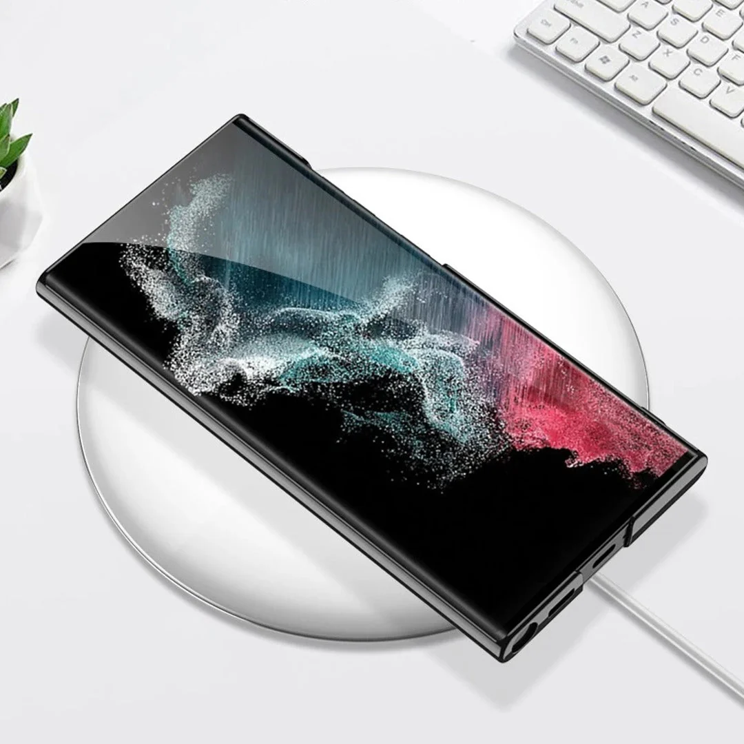 Luxury Ultra Clear Hybrid Stand Case - Samsung - Image 7
