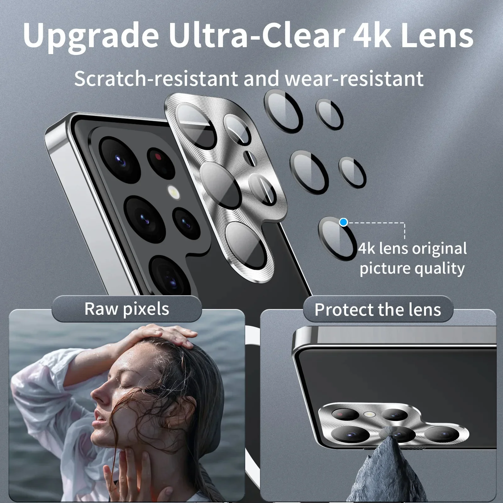 Luxury Ultra-Thin Magsafe Matte Metal Frame Case - Samsung - Image 28