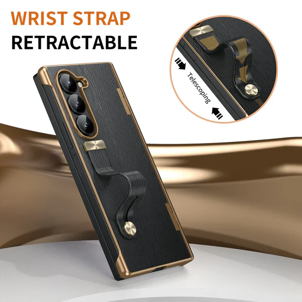 Luxury Wristband Business Leather Case - Samsung - Image 4
