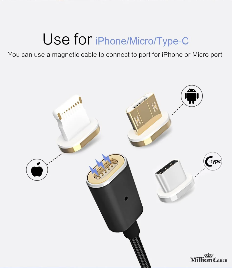 Magnetic Charging USB Cable - Image 2