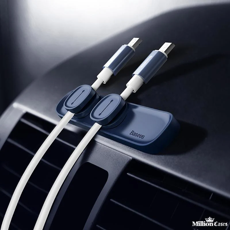 Magnetic Desktop USB Cable Holder Stand - Image 6