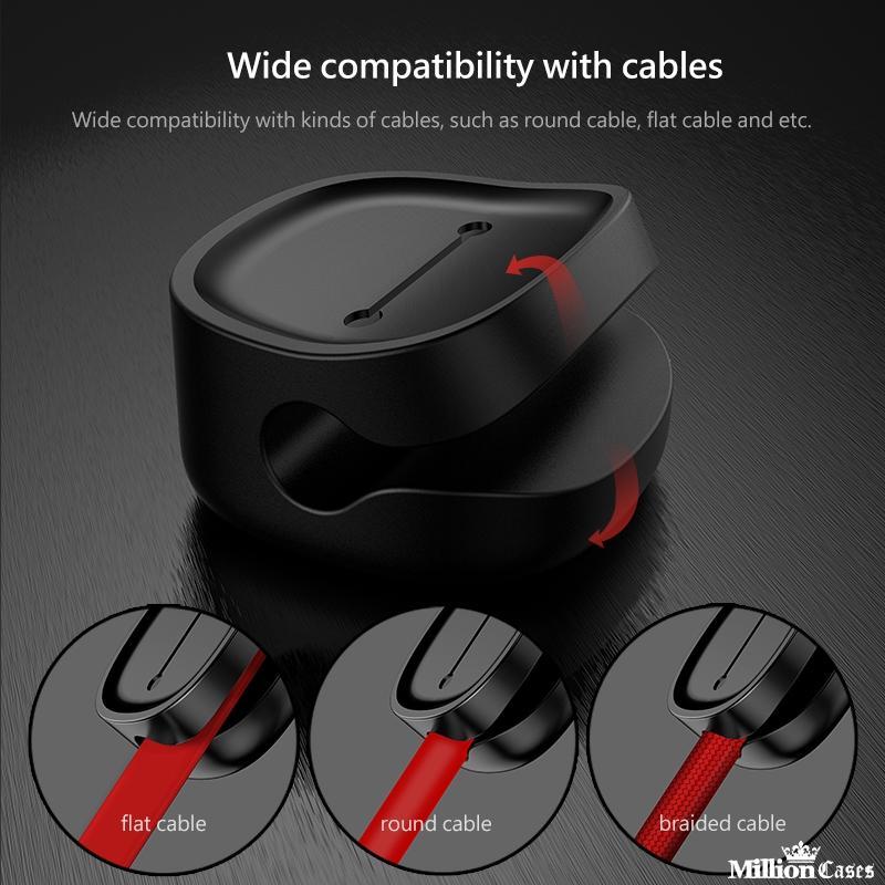 Magnetic Desktop USB Cable Holder Stand - Image 7