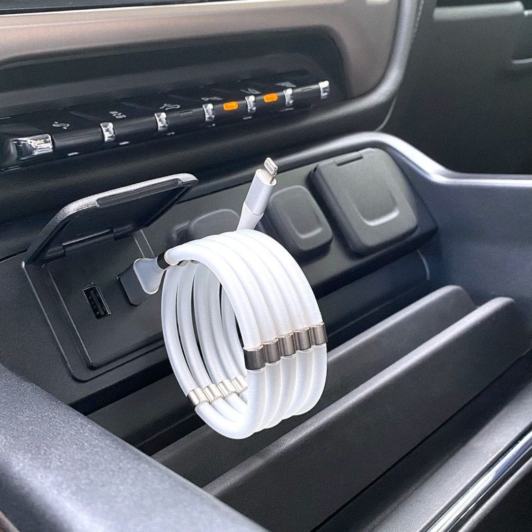 Sleek Magnetic USB Lightning Fast Charging cable - Image 2