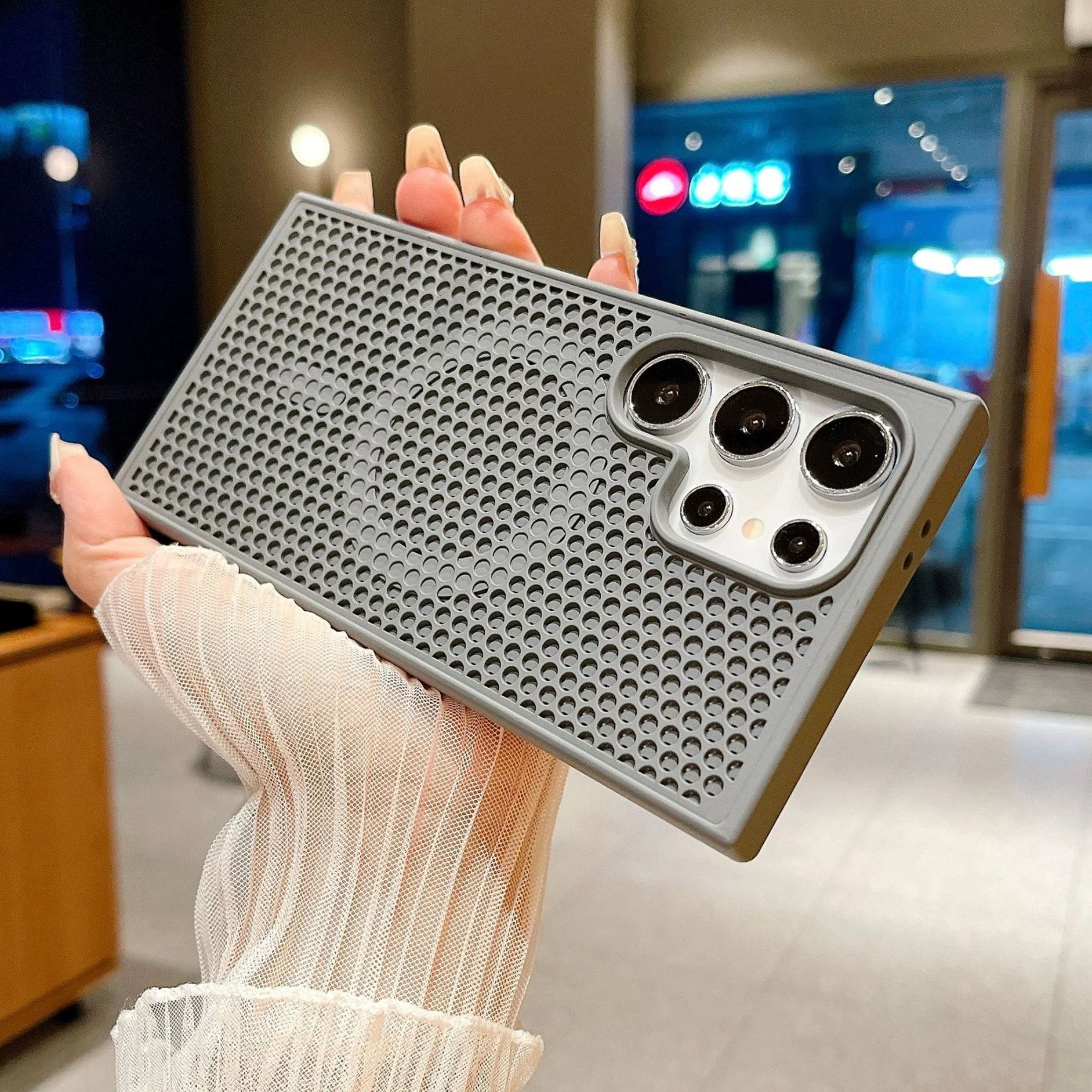 Magnetic Lattice Heat Dissipation Case - Samsung - Image 2