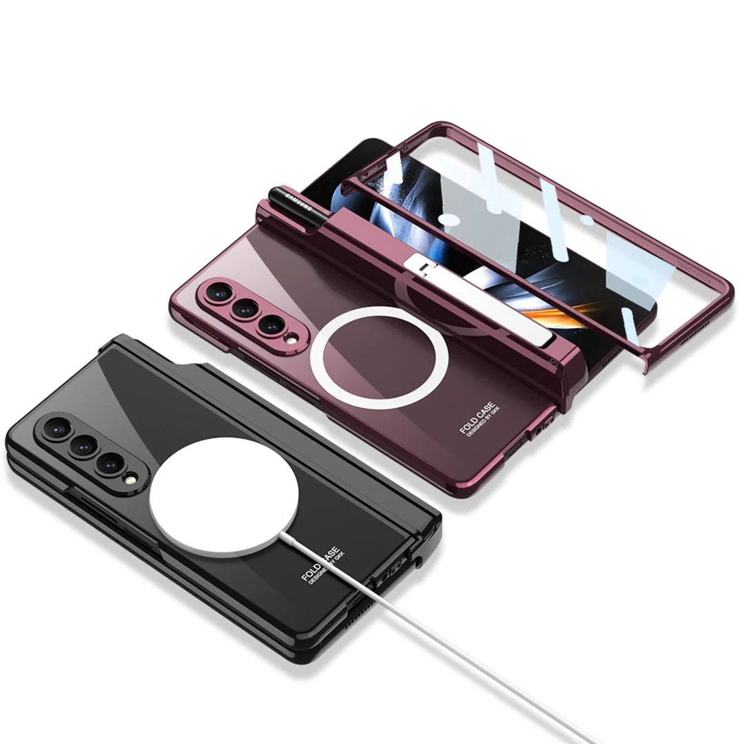 Magnetic Magsafe Metal Bracket S Pen Slot Case - Image 4