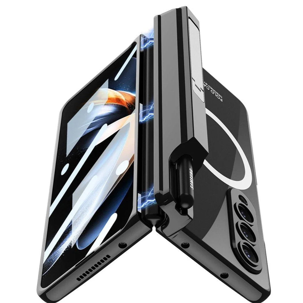 Magnetic Magsafe Metal Bracket S Pen Slot Case - Image 7