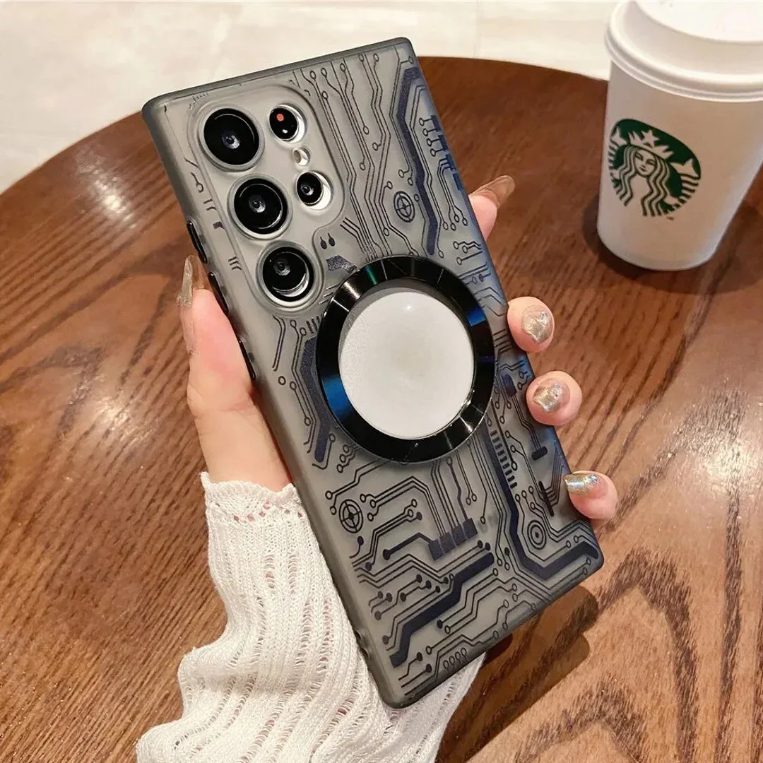 Magnetic Matte Translucent Case - Samsung - Image 2