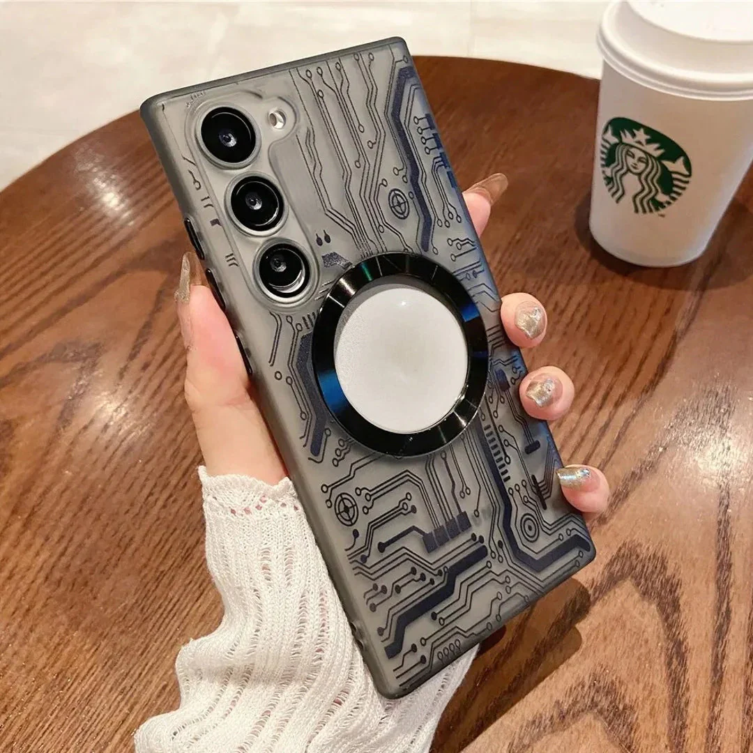 Magnetic Matte Translucent Case - Samsung - Image 6