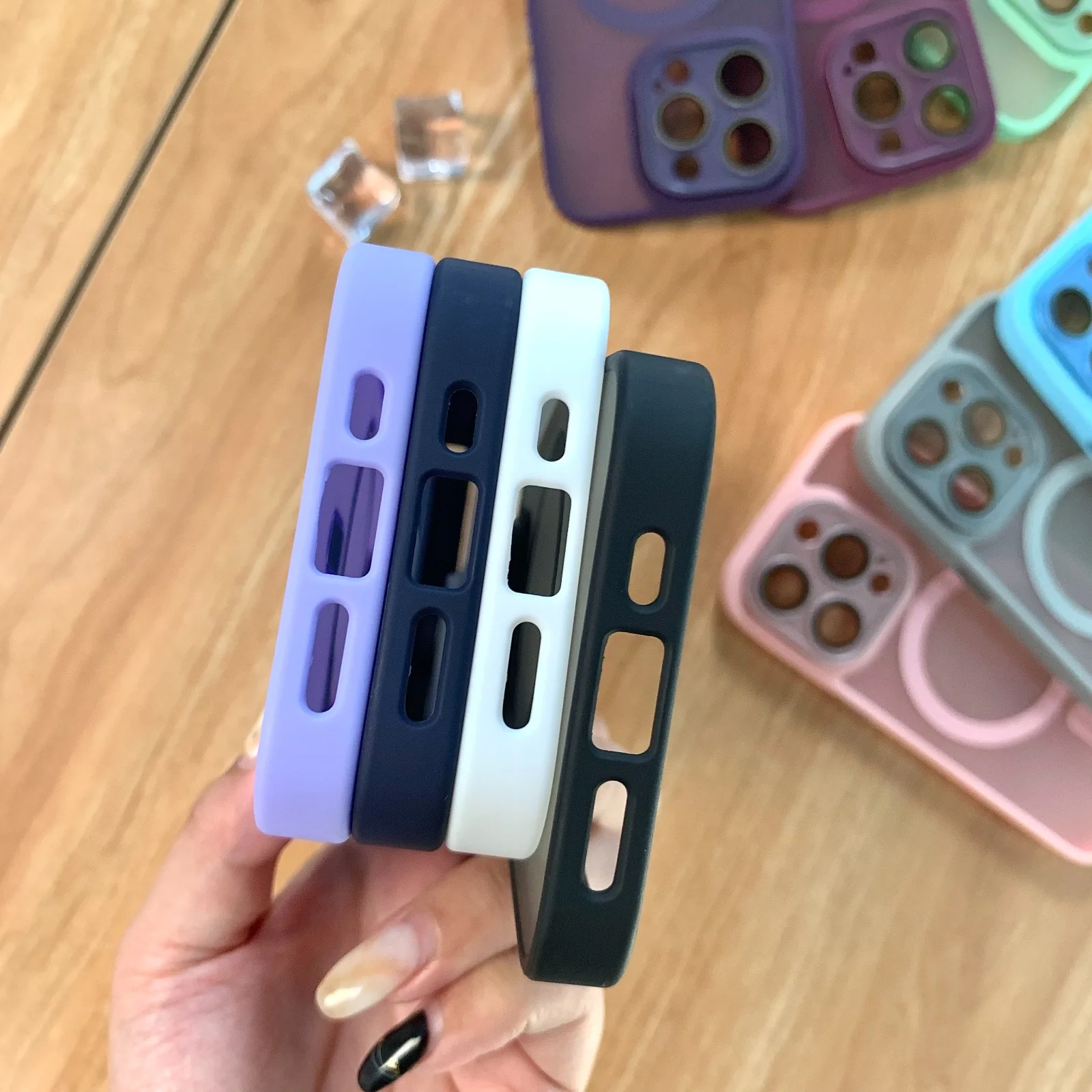 iPhone 15 Series Magnetic Matte Translucent Magsafe Case - Image 19