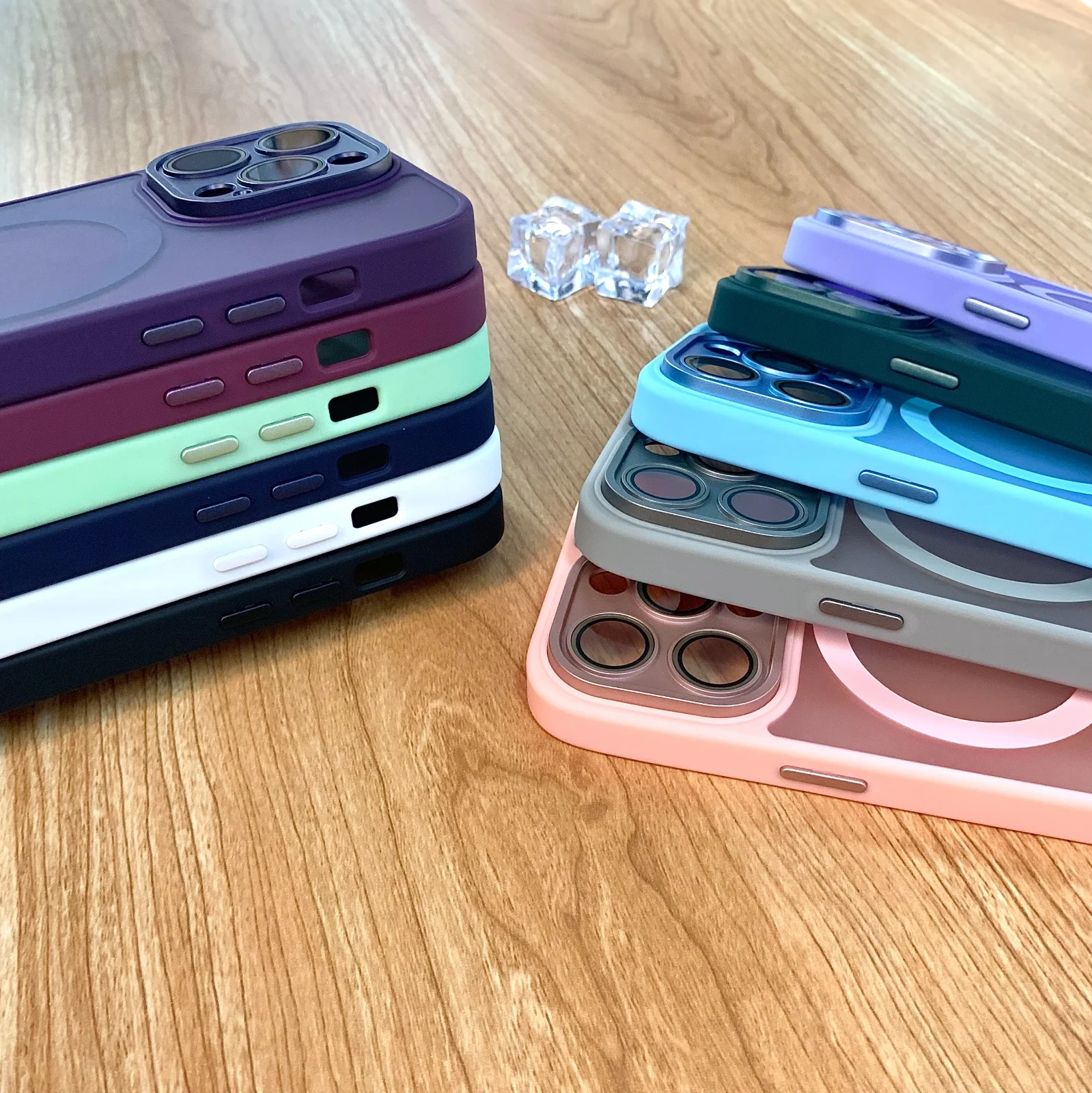 iPhone 15 Series Magnetic Matte Translucent Magsafe Case - Image 9