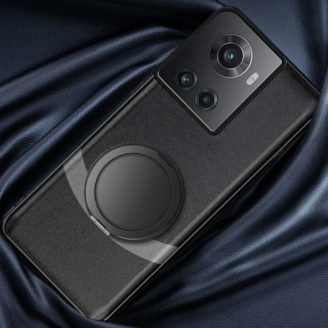 Magnetic Ring Contrast Leather Case - OnePlus - Image 6