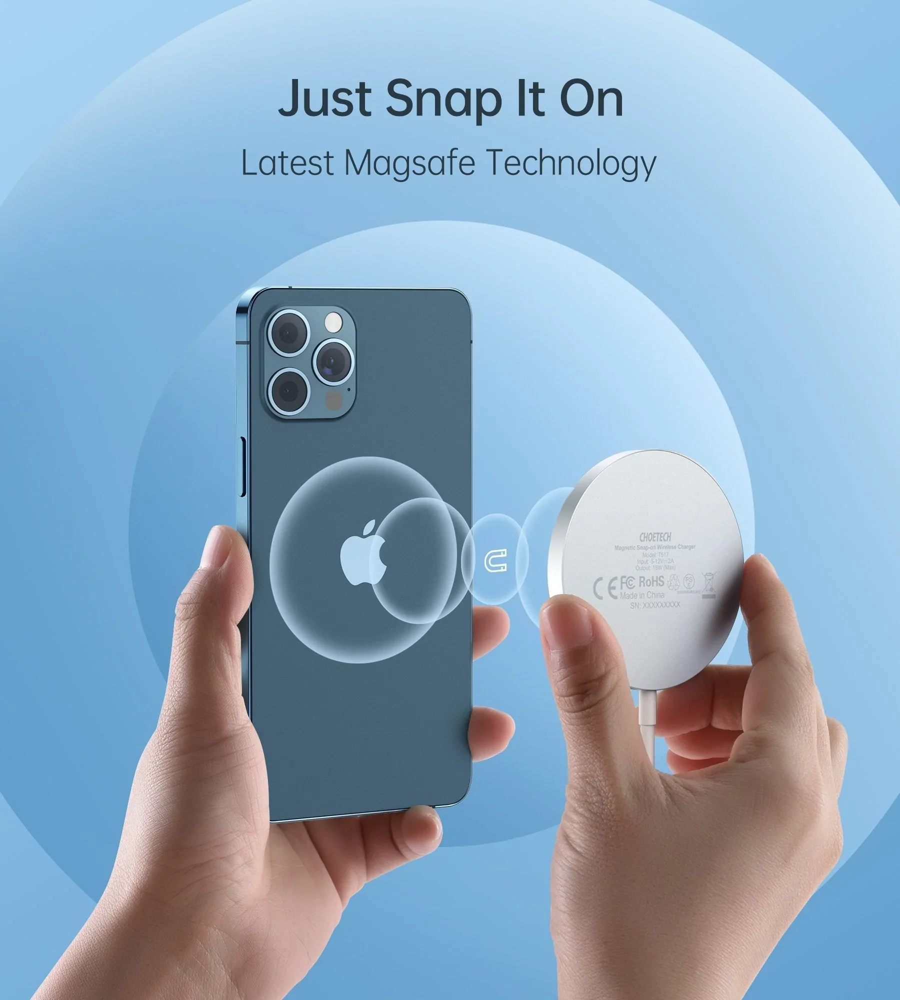 MagSafe 20W Magnetic Wireless Charger - Image 3