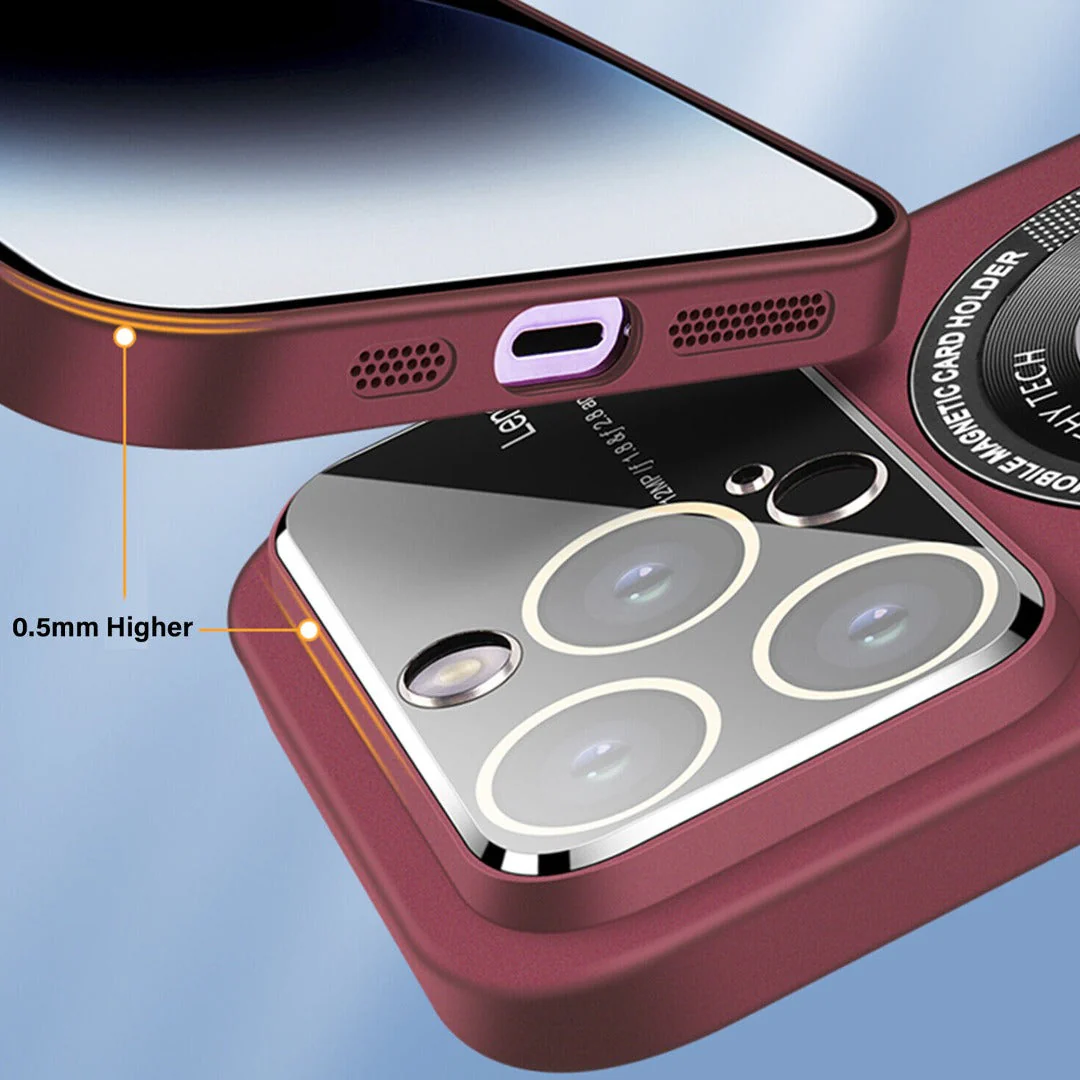 MagSafe Glass Lens Protector Matte Case - iPhone - Image 8