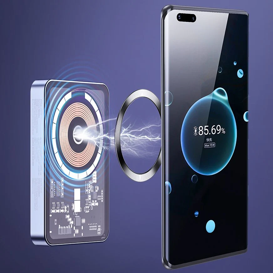 MagVolt Magnetic Wireless Fast Charging Power Bank - Image 2