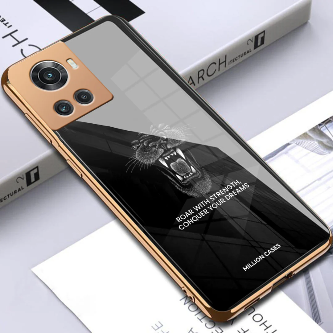 Majestic Lion Glass Phone Case - OnePlus - Image 3