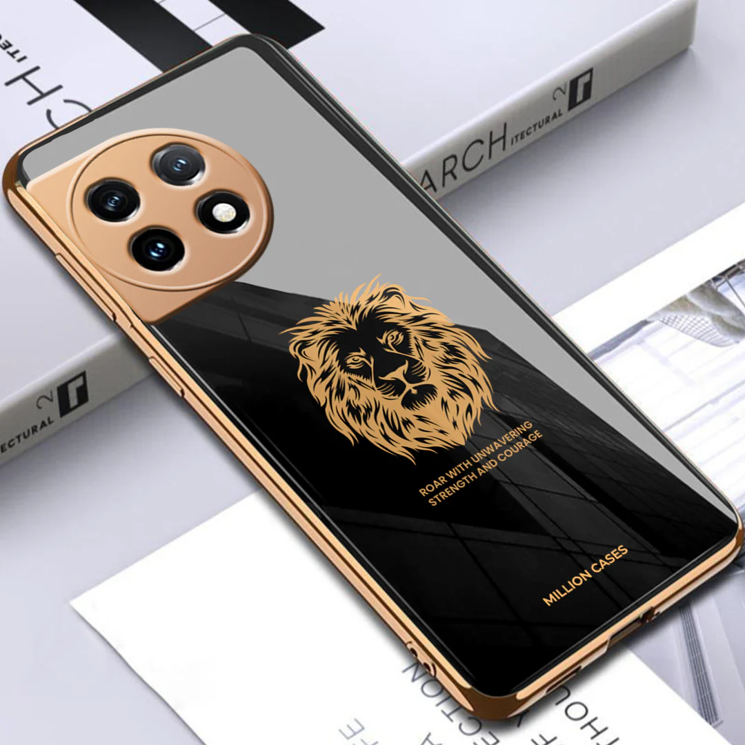Majestic Lion Glass Phone Case - OnePlus - Image 8