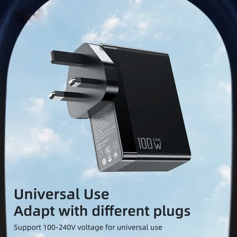 Master Power 100W USB-C Fast Wall Charging Adapter - Image 4