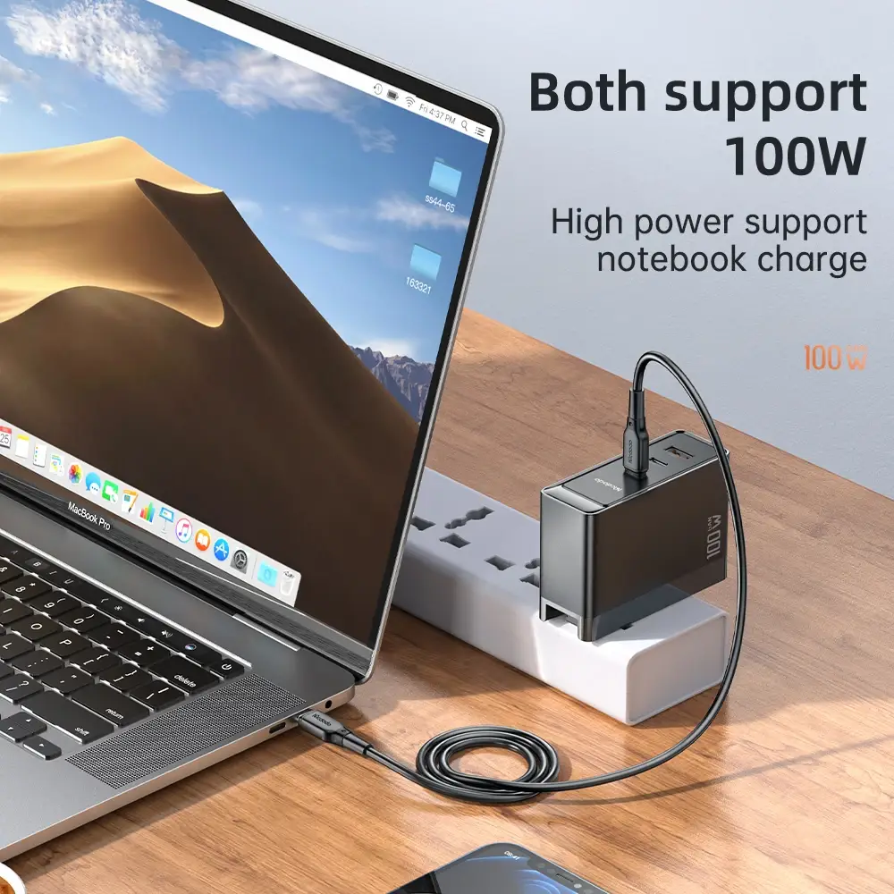 Master Power 100W USB-C Fast Wall Charging Adapter - Image 6