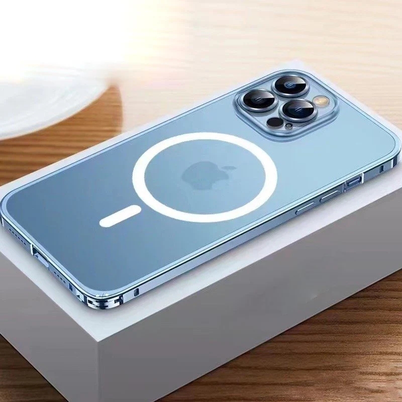 iPhone 15 Series Matte Craft Metal Edition Magsafe Case - Image 2