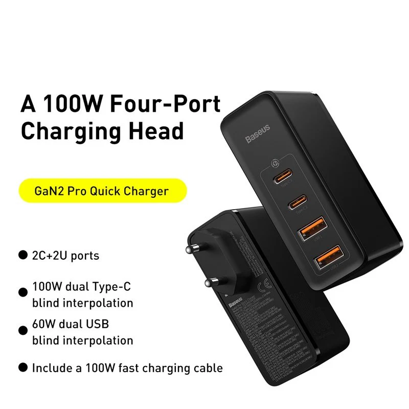 MaxPower GaN2 Pro 100W Fast Charging Adapter - Image 3