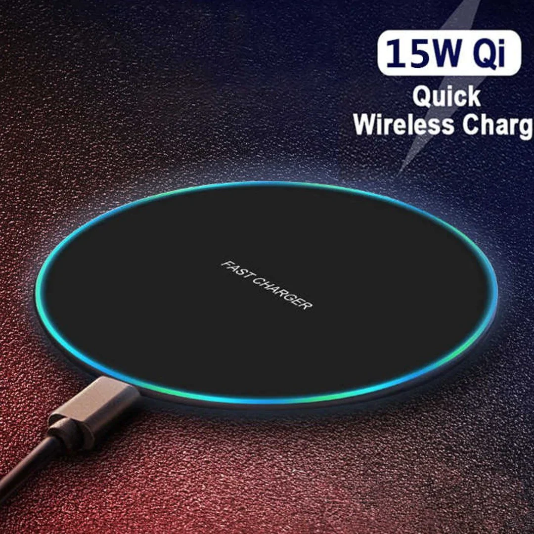 MC ® Sleek Design Qi Fast Wireless Charging Pad - Image 12