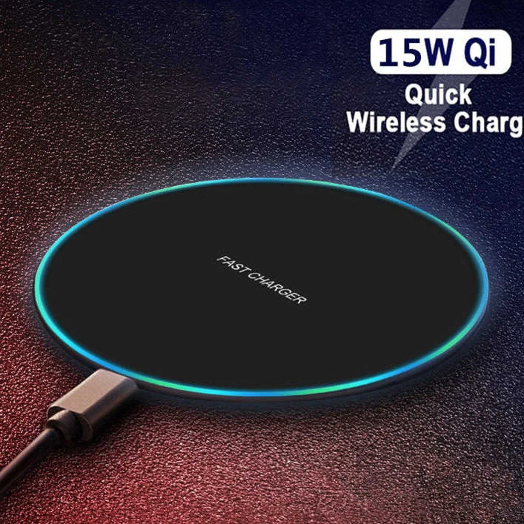 MC ® Sleek Design Qi Fast Wireless Charging Pad - Image 6