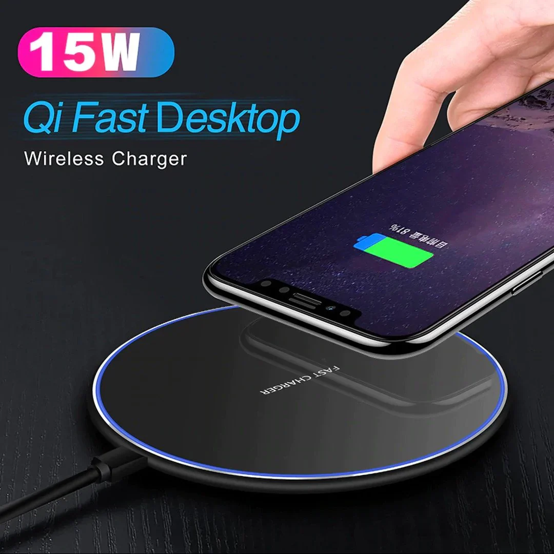 MC ® Sleek Design Qi Fast Wireless Charging Pad - Image 8