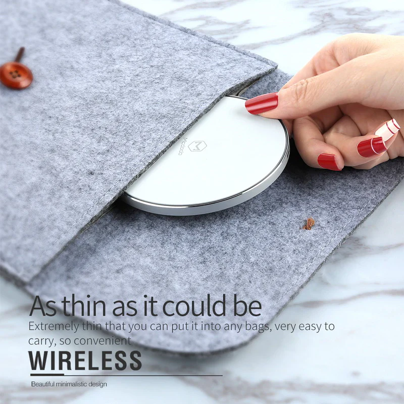 Mcdodo ® LED Indicator Wireless Charger (White) - Image 7