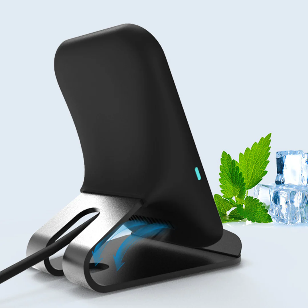 Metal Bracket Desktop Wireless Charger - Image 5