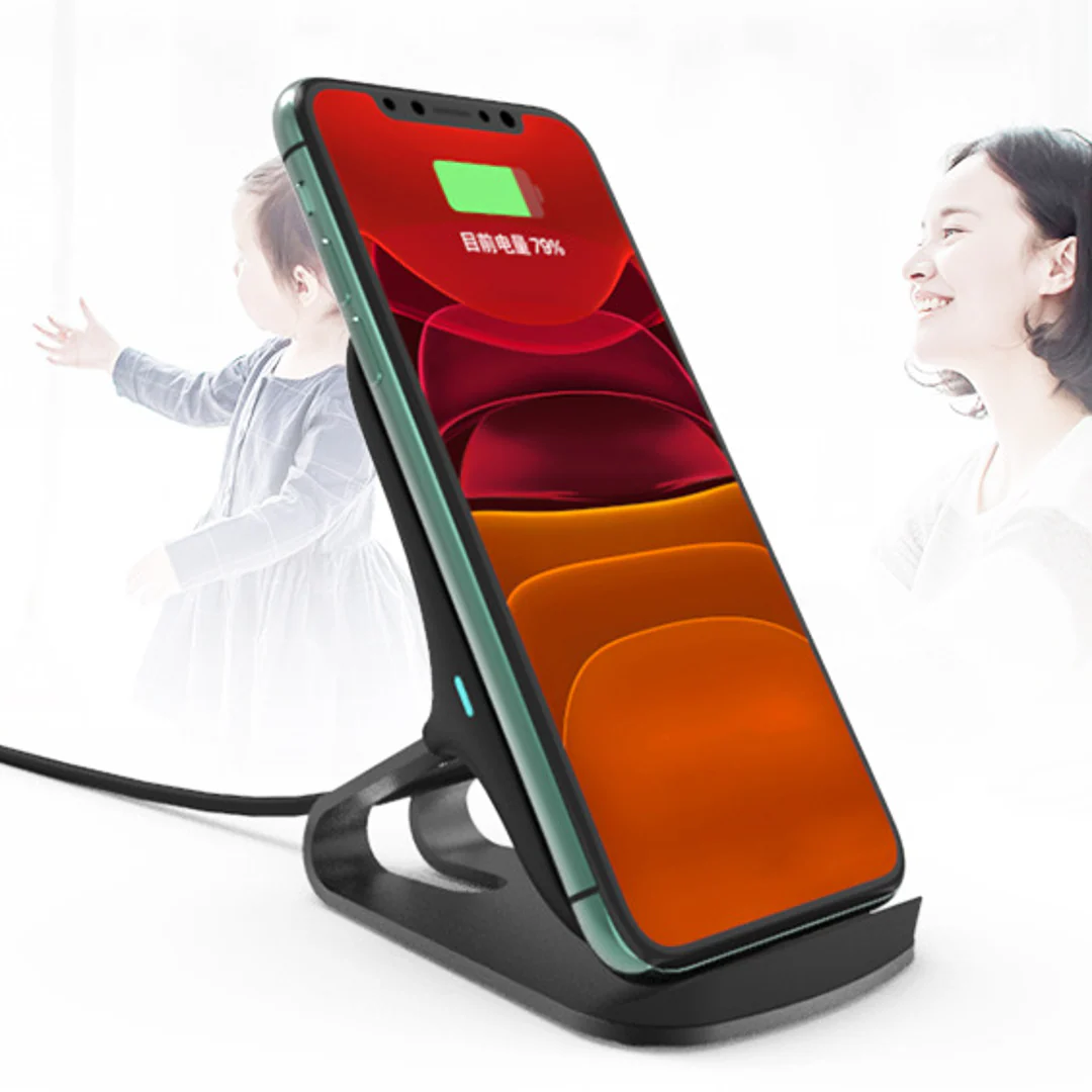 Metal Bracket Desktop Wireless Charger - Image 6