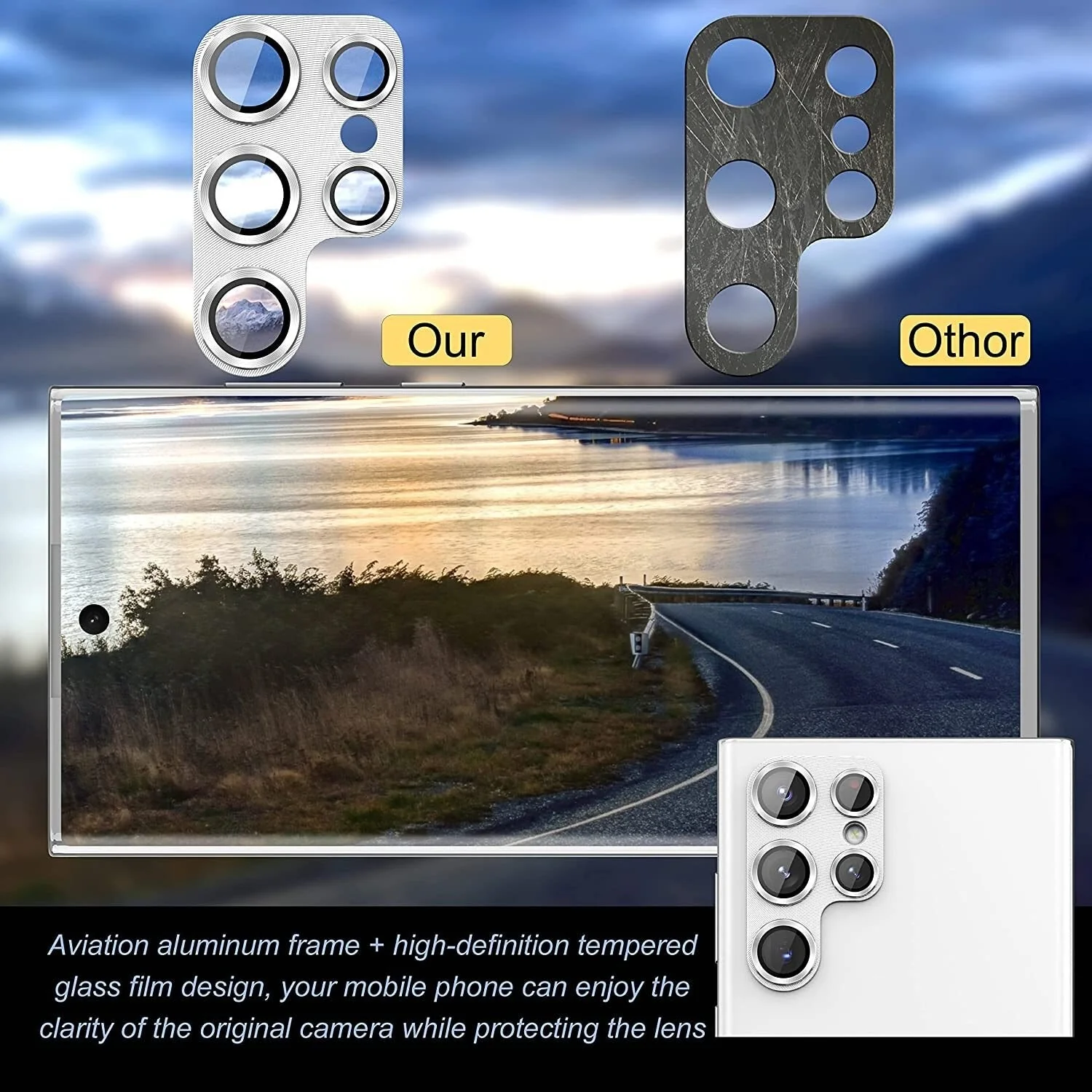 Metal Camera Lens Protector - Samsung - Image 5