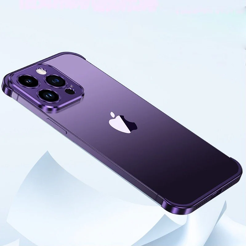 Metallic Rim Shockproof Frame Case - iPhone - Image 6