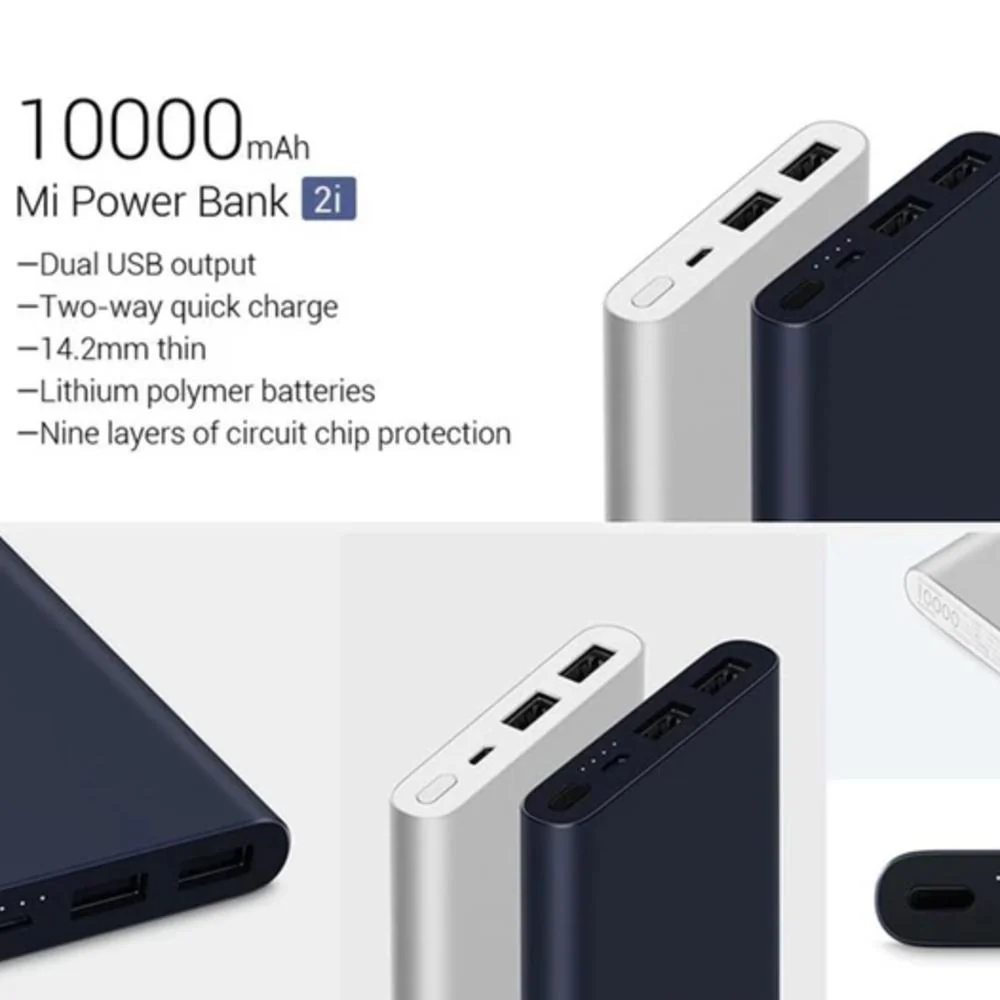 Mi ® 10000mAh Power Bank 2i With Dual USB Output - Image 9